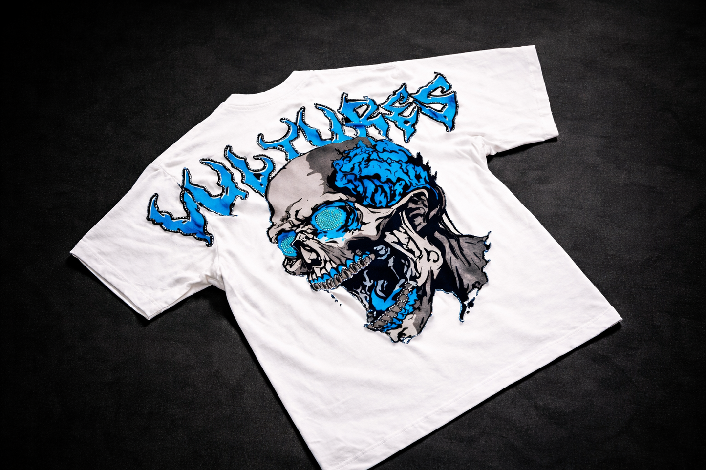 Vultures Tee - Tiffany Blue